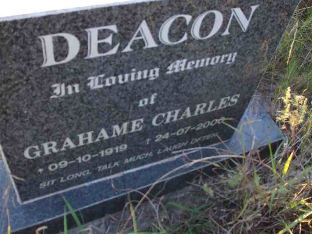 DEACON Grahame Charles 1919-2000