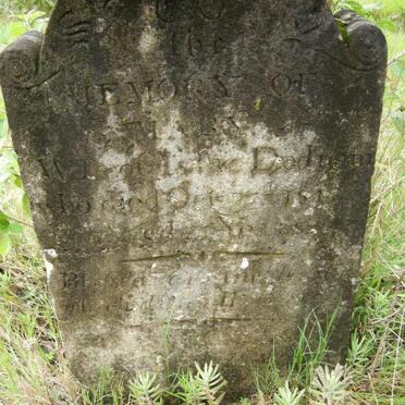 DEDNAM Mary nee GEORGE -1843