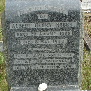 HOBBS Albert Henry 1880-1943