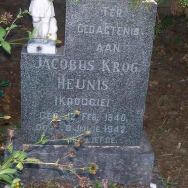HEUNIS Jacobus Krog 1940-1942
