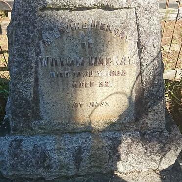 MACKAY William -1885