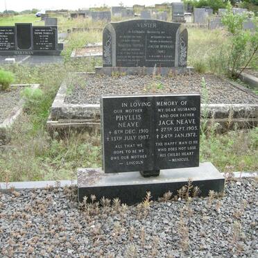 NEAVE Jack 1905-1972 &amp; Phyllis 1910-1987