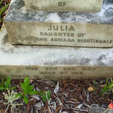 NIGHTINGALE Julia -1957