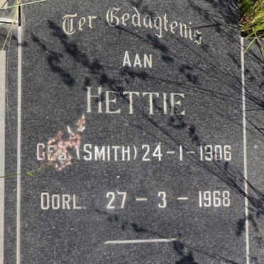NIEKERK Gert, van 1904-1983 &amp; Hettie SMITH 1906-1968