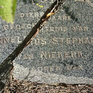 NIEKERK Cornelius Stephanus, van