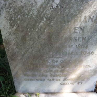 ROOYEN Johannes Abraham, van 1864-1946