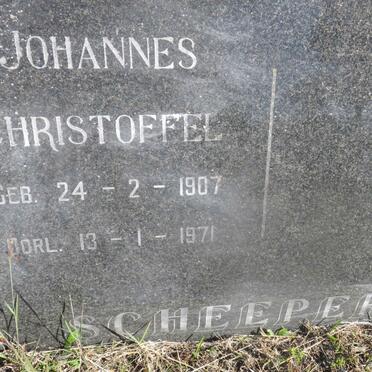 SCHEEPERS Johannes Christoffel 1907-1971
