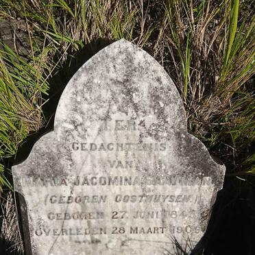 SAAYMAN Maria Jacomina nee OOSTHUYSEN 1843-1909