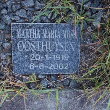 OOSTHUYSEN Martha Maria nee MOSS 1919-2002