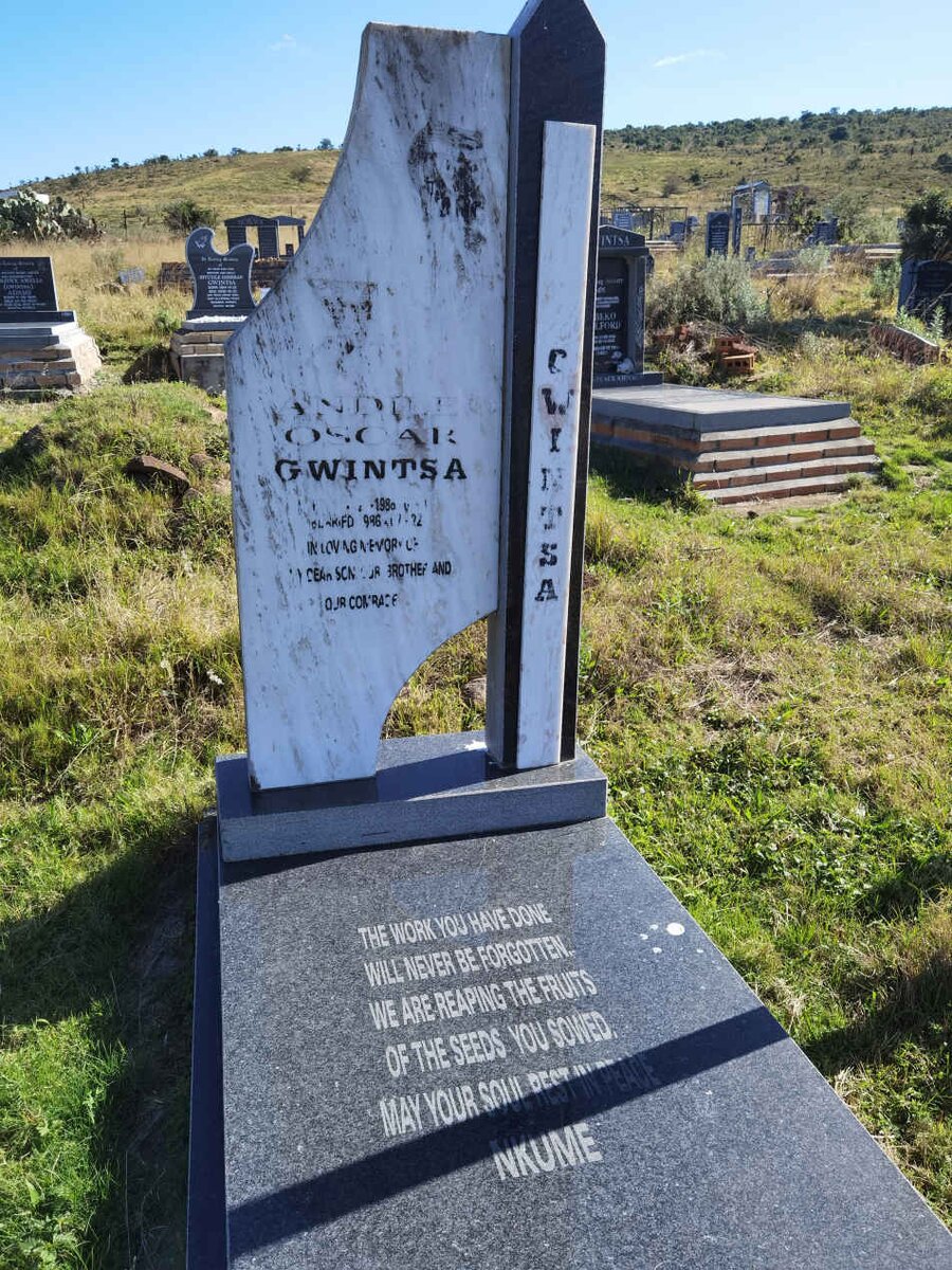 GWINTSA Andile Oscar -1986