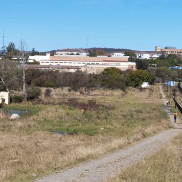 1. Fort Hare in the background