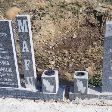 MAFU Nozinzile Mary 1947-1990 :: MAFU Xoliswa Veronica 1975-2021