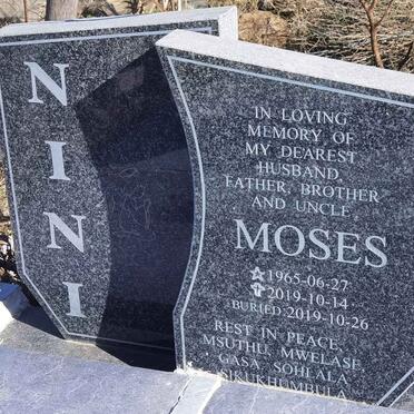 NINI Moses 1965-2019