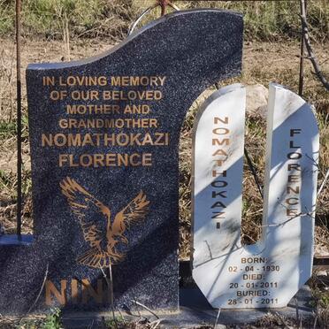 NINI Nomathokazi Florence 1930-2011