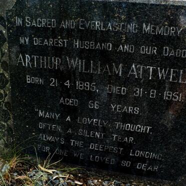 ATTWELL Arthur William 1895-1951