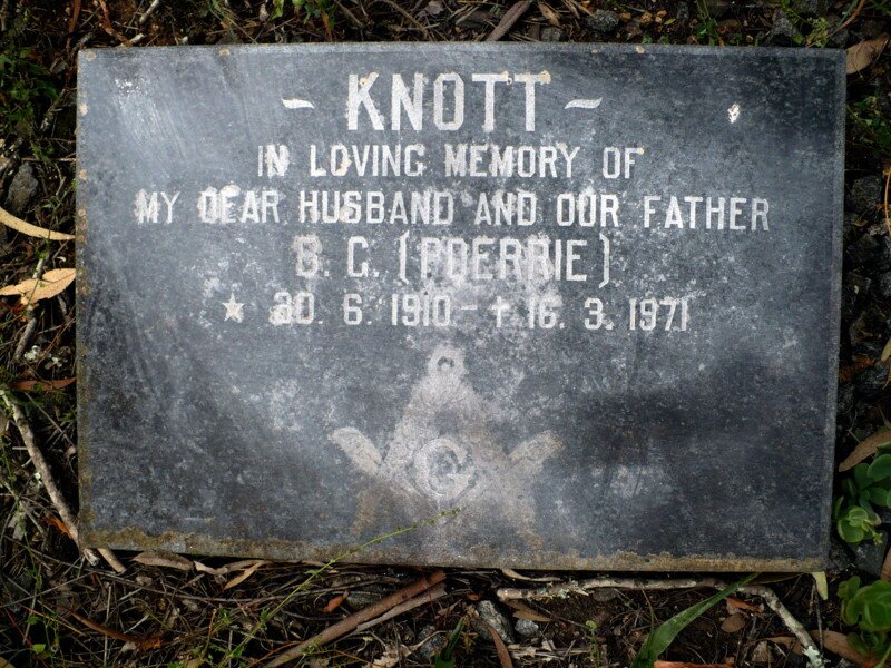 KNOTT B.G. 1910-1971