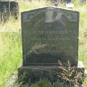 MACPHERSON Peter -1947