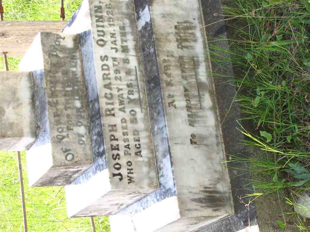 QUINN Joseph Ricards 1866-1926