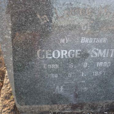SMITH George 1890-1957
