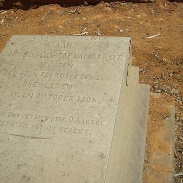 AARDT Jacobus Gustaf, van 1852-1906 :: VAN AARDT E.S.J.