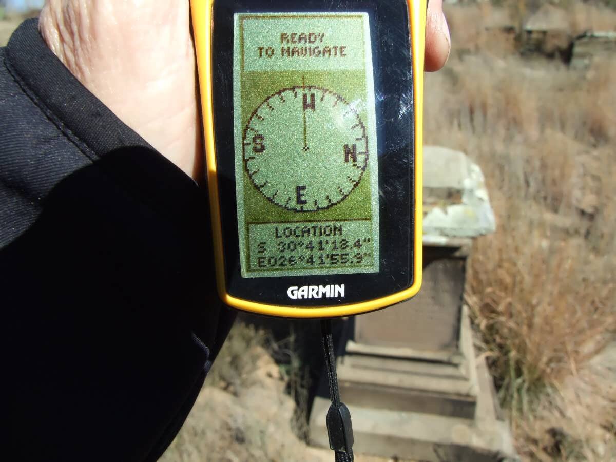 1. HURST Percy E.J. :: GPS Coordinates