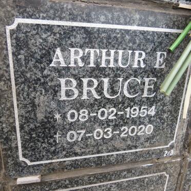 BRUCE Arthur E. 1954-2020