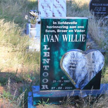 LENTOOR Ivan Willie 1963-2001