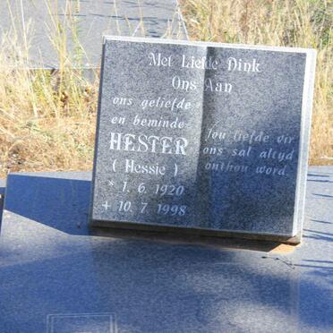 BARNARD Hester 1920-1998