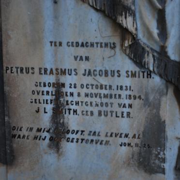 SMITH Petrus Erasmus Jacobus 1831-1894