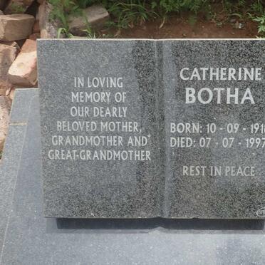 BOTHA Catherine 1918-1997