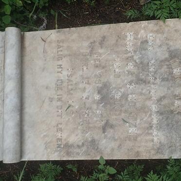 COETZEE Martha nee KOTZE 1857-1936