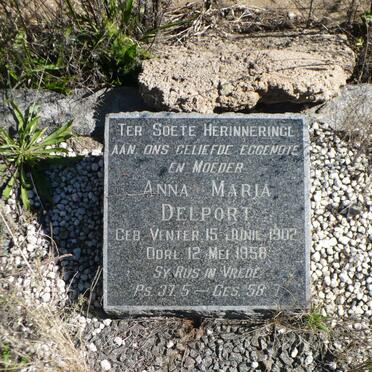 DELPORT Anna Maria nee VENTER 1902-1958