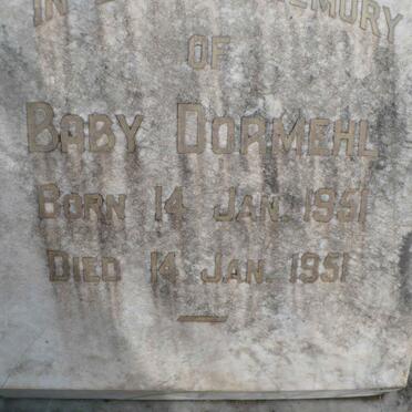 DORMEHL Baby 1951-1951