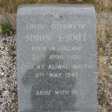 GROOT Simon 1880-1947