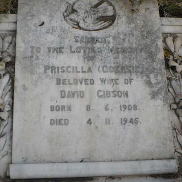 GIBSON Priscilla 1908-1945