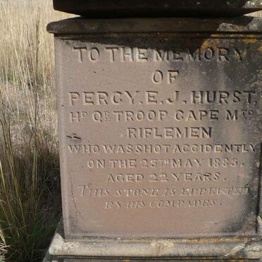 HURST Percy E.J. -1885