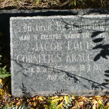 KRAUCAMP Jacob Louis Cornelius 1846-1921