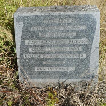 KOTZE Jan Abraham 1905-1942