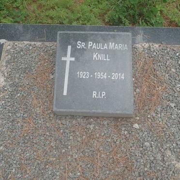 KNILL Paula Maria 1923-2014