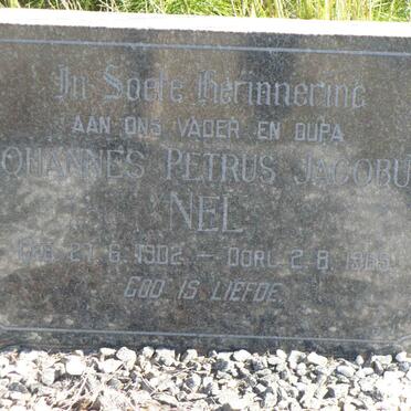 NEL Johannes Petrus Jacobus 1902-1965