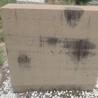 O'CONNOR B. 1856-1943