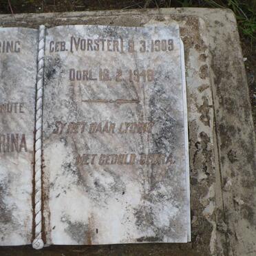 OLIVIER Agatha Catharina nee VORSTER 1909-1948-2