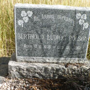 POLSON Berthold Ludwig 1879-1961