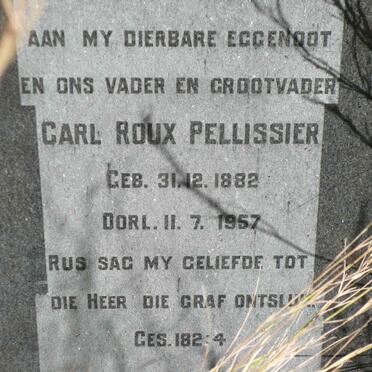 PELLISSIER Carl Roux 1882-1957