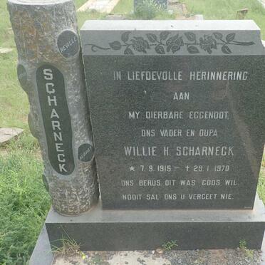 SCHARNECK Willie H. 1915-1970