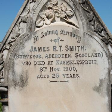 SMITH James R.T. -1900