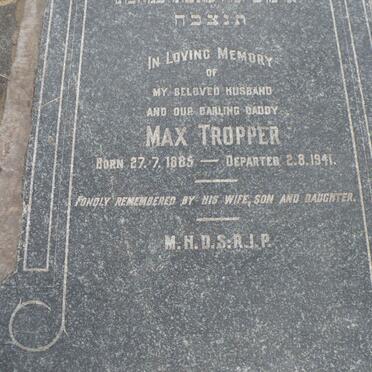 TROPPER Max 1885-1941
