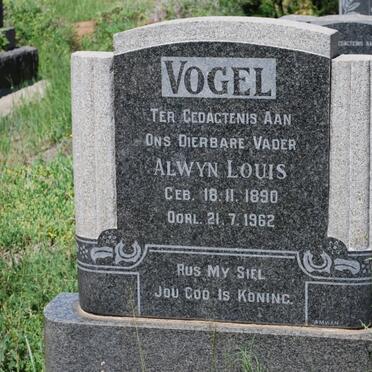 VOGEL Alwyn Louis 1890-1962