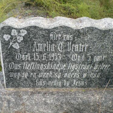 VENTER Amelia C. -1953