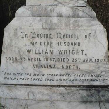 WRIGHT William 1867-1905